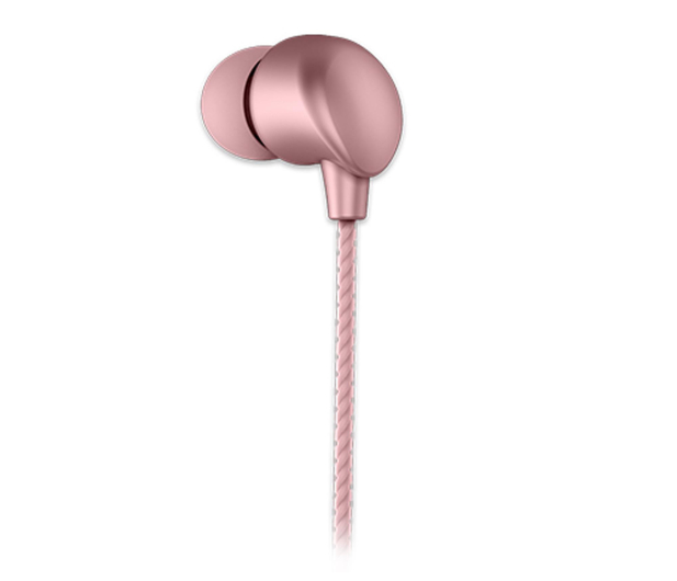 Audeeo Metallic Wired Earphones 2 (różowe złoto) - 1515070 - zdjęcie 2